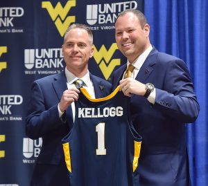 Mark Kellogg is the new kid on the block again, but is ready to take on a new challenge at WVU